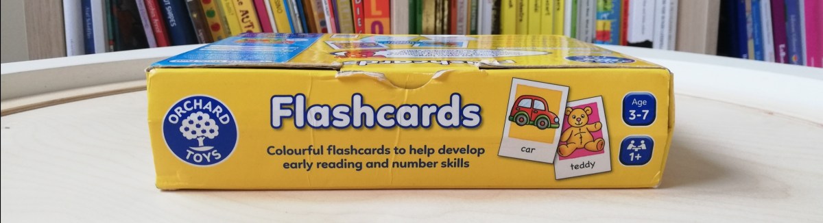 Flashcard in inglese